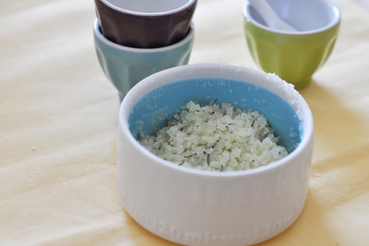 Rosemary and Peppermint Foot Scrub