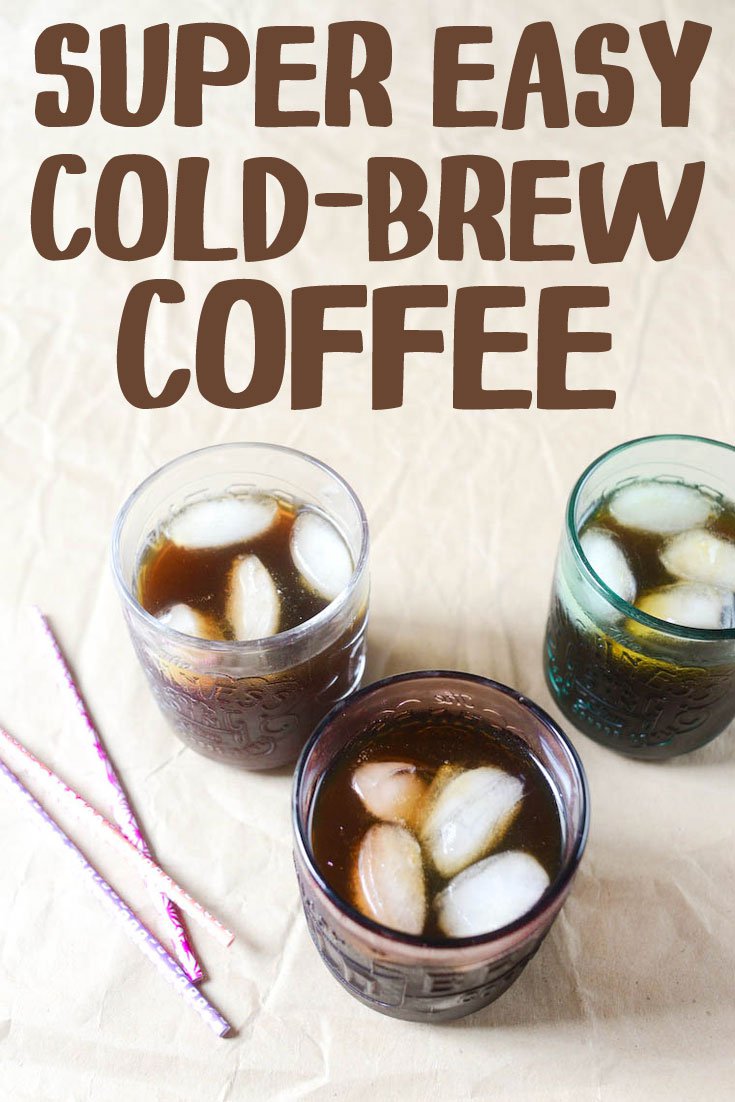 Super Easy Cold-Brew Coffee
