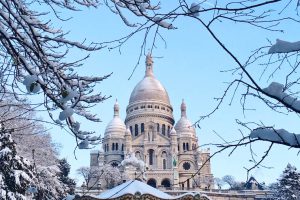 Sacré-Coeur in the Snow