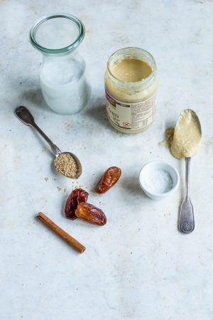 Tahini and Date Coconut Smoothie