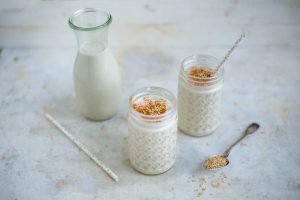 Tahini and Date Coconut Smoothie