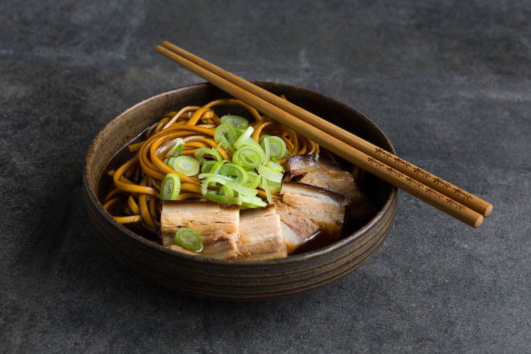 Instant Pot Ramen-Style Pork Belly