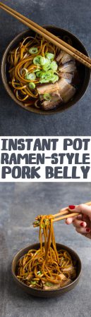 Instant Pot Ramen-Style Pork Belly