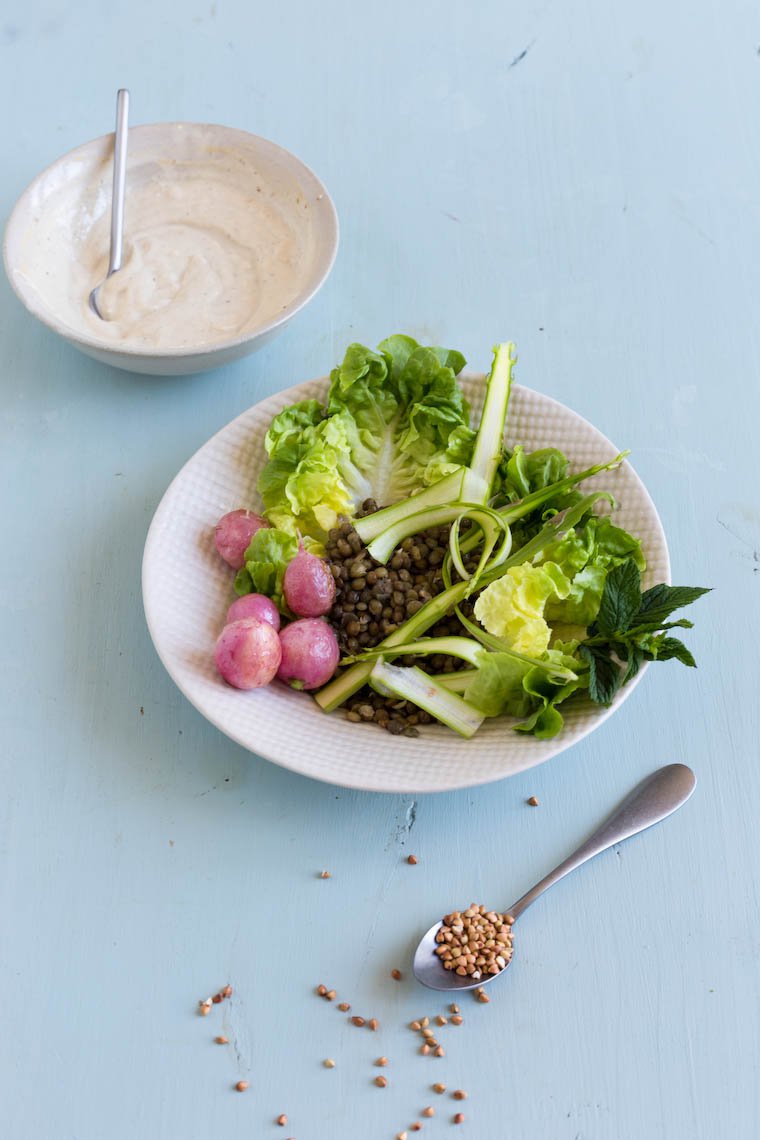 Otium Salad in progress